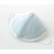 【森商事】日本純棉睡眠透氣保濕口罩 ‧空色(無地)