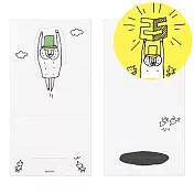 MIDORI 歐吉桑25周年 MEMO貼-折疊型-地洞