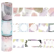 【Mark’s】水性筆可寫手帳標題紙膠帶3入 ‧粉刷