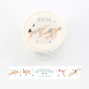 【BGM】和紙膠帶 奧運狂熱限定款 ‧競泳