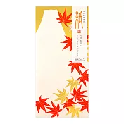 MIDORI JAPANWORKS日本名藝系列(秋季)-信封-和風絹印楓紅
