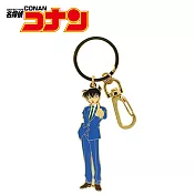 【日本正版授權】名偵探柯南 金屬鑰匙圈 吊飾 人物鑰匙圈/造型鑰匙圈 -工藤新一