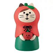 【DECOLE】Concombre ‧蘋果小紅帽貓咪