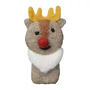 【Mark’s】Mococo聖誕手工羊毛氈手指玩偶 ‧微笑馴鹿