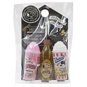 Kamio 爆米花造型鉛筆筆蓋組 3入 鉛筆帽  SNOOPY黑