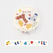 【BGM】和紙膠帶 冬季限定款 ‧保暖冬小物