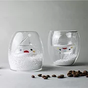 好玻GOODGLAS |聖誕老人雙層玻璃杯
