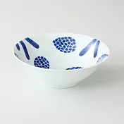 【西海陶器】Kavely波佐見燒靛藍小碗300ml ‧松果