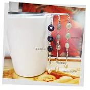 【PinkyPinky Boutique】氣質甜甜圈石髮插 (綠東陵石)