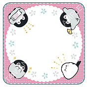 正能量企鵝 小手帕 A