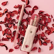 nubo 藍鯨吸管 收納袋組(四色)粉紅色