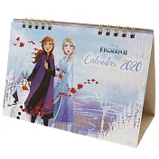 【SUNSTAR三詩達】2020桌上型可立式月曆_冰雪奇緣2