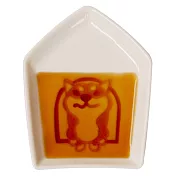 【和藍】柴犬浮出醬料碟 ‧房子