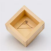 【KOMODARU】日本傳統燒印清酒木枡 ‧富士山