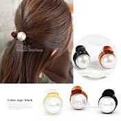 日韓優雅系百搭珍珠抓夾 瀏海鯊魚夾 小香魅力極簡公主頭髮夾-顏色任選 kiret透明金