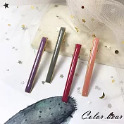 【卡樂熊】簡約百搭星空細長髮夾/壓嘴夾/瀏海夾四入組-短款