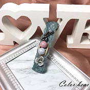 【卡樂熊】韓版妖精的魔法造型髮夾-藍綠色