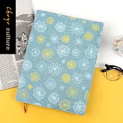 珠友官方獨賣  16K台灣花布多功能可調式書衣/書皮/書套-04永恆煙花