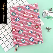 珠友官方獨賣 23.8CM高台灣花布多功能可調式書衣/書皮/書套-02朕要罐罐