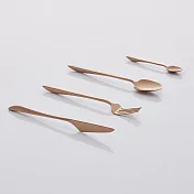 [JIA Inc.]書法西式餐具4件組PVD(玫瑰金)