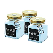 日本John’s Blend 室內香氛擴香膏(135g/瓶)(白玉蘭花MAGNOLIA)3入