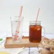 【Onor Design】玫瑰金吸管組(TRITAN材質吸管)