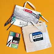 【獨家限定】TOMBOW日本蜻蜓｜戶外寫生彩繪毛筆+帆布袋組