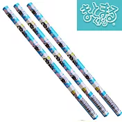 (3支裝)まとまるくん合格五角鉛筆 櫻花藍