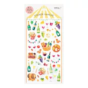 MIDORI 水彩和紙貼紙(NEW)-葡萄酒