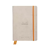 【Rhodia｜GoalBook】A5_象牙色5x5方格_精裝軟皮封面_米色