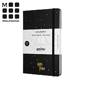 MOLESKINE 哈利波特限定版筆記本(L型) -死神的聖物7-7