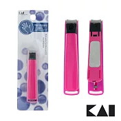 【日本貝印KAI】指甲剪 - 桃紅/S HL-0601