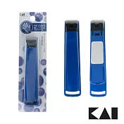 【日本貝印KAI】指甲剪 - 深藍/L平口 HL-0603