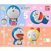 【日本正版授權】全套4款 哆啦A夢 造型轉蛋 P5 扭蛋/轉蛋 環保蛋殼 萬代 419877