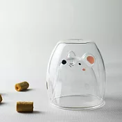 好玻GOODGLAS 鼠鼠雙層玻璃杯