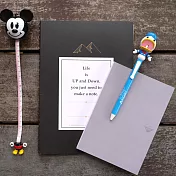 限定獨家[W2Design]進擊的學習生活組B5深灰筆記本+灰色B6日誌本