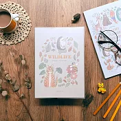 Wildlife 週計劃手帳 [棕]