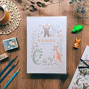 Wildlife 週計劃手帳 [藍]