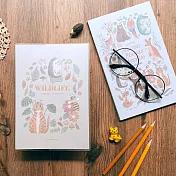 Wildlife 週計劃手帳套組 [棕] (含月計劃貼紙組