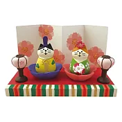 【DECOLE】Concombre ‧花雛貓屏風座檯組