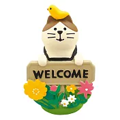 【DECOLE】Concombre ‧歡迎門牌貓