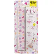 sun-star 日本製PIPEPA免黏貼包裝紙 彩色愛心彩色愛心