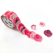 【bande】日本貼紙型和紙膠帶 ‧粉玫瑰