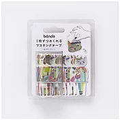 【bande】貼紙型和紙膠帶 ‧貓咪變裝派對