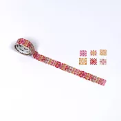 【bande】Petit迷你貼紙膠帶 ‧紅地磚