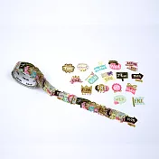 【bande】Petit迷你貼紙膠帶 ‧少女曜日