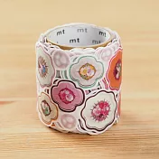 【日本mt和紙膠帶】fab寬版裁邊系列 ‧花釦珍珠