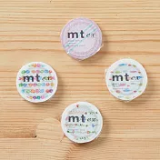 【日本mt和紙膠帶】ex系列細款四入組 ‧花魚菓