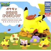 【日本正版授權】全套5款 精靈寶可夢 秋季公仔 扭蛋/轉蛋 神奇寶貝 可達鴨/百變怪 876936