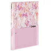 KOKUYO Campus 2020水彩限定色 2孔活頁夾A4-渲染朵朵(粉)